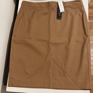 New Camel Banana Republic Pencil Skirt